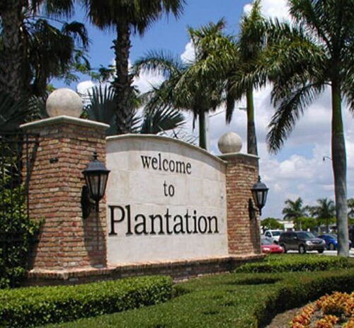 plantation entrance